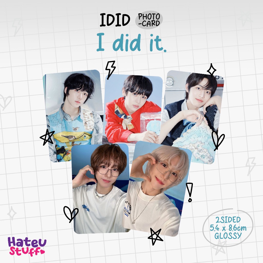 IDID Unofficial Photocard I did it., Step It Up + CHAN-RAN Selca ...
