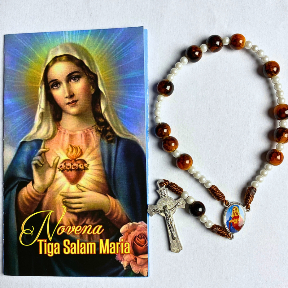 Prayer and Rosary Caplets novena three bays Maria Batu blorok premium ...