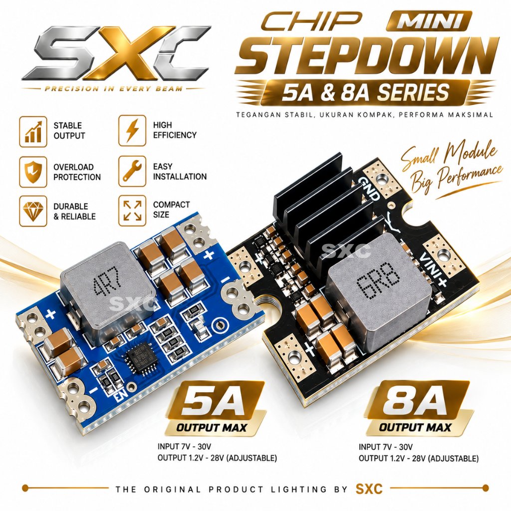 STEPDOWN 5A STEPDOWN 8A IN 12V OUT 5V 4R7 module dmx stepdown mini ...