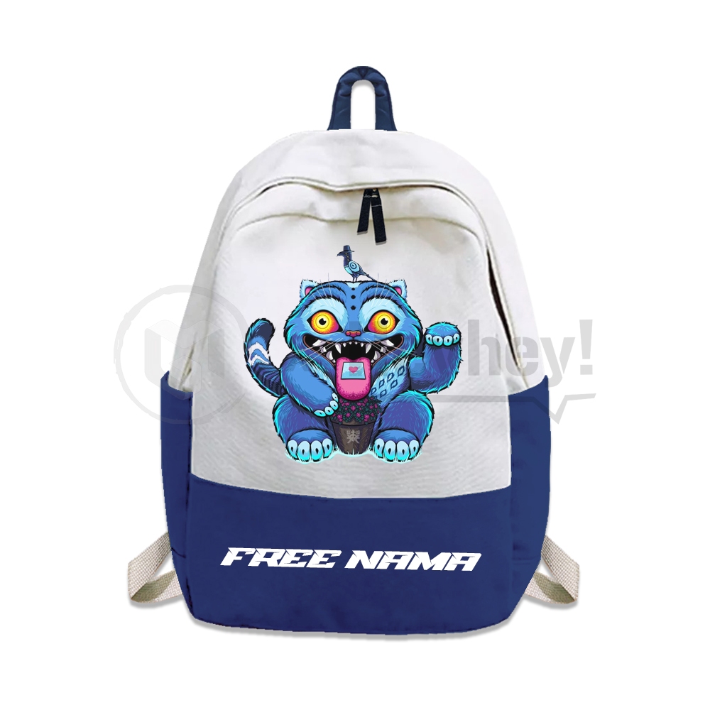DERPY TIGER KPOP DEMON HUNTERS KIDS BACKPACK - FREE NAME PRINTING ...