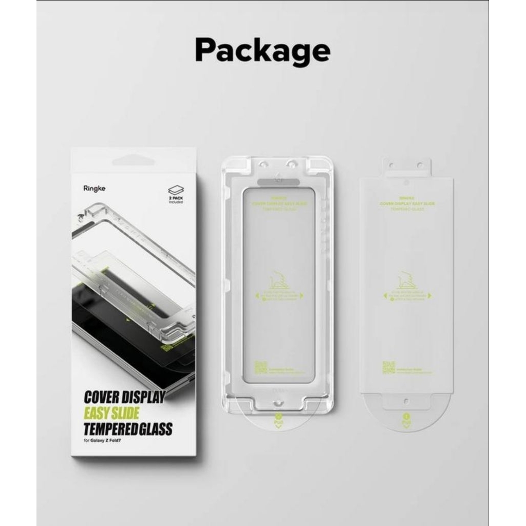 Ringke Screen Protector Cover Display Easy Slide Tempered Glass Galaxy ...