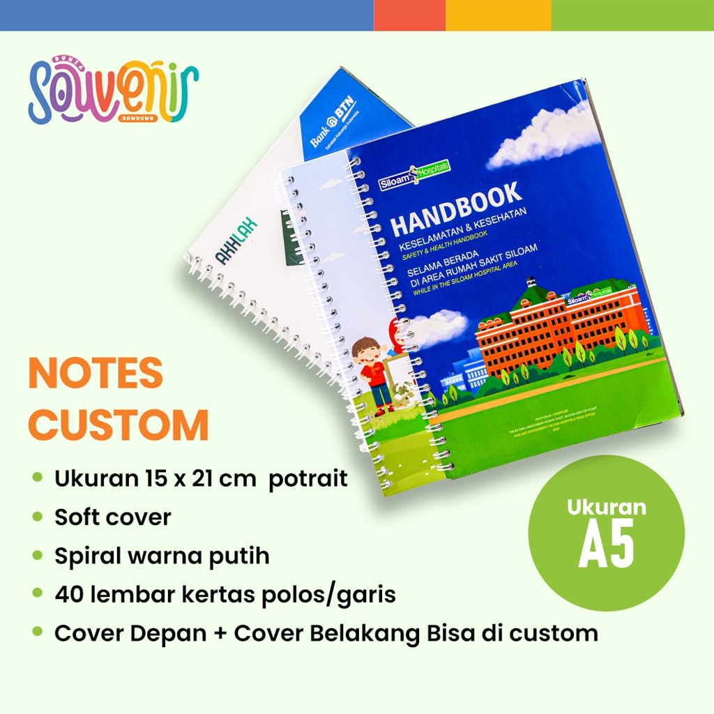 CUSTOM Notebook & Notepad | Print Notes | Wedding Souvenirs Event Notes ...
