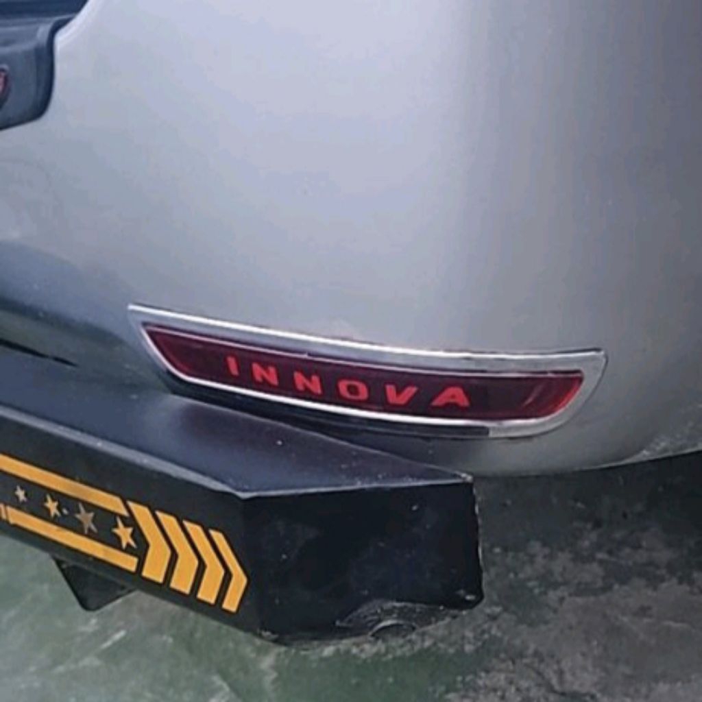 Cover ring reflector lamp rear bumper toyota innova innova reborn 2016 ...