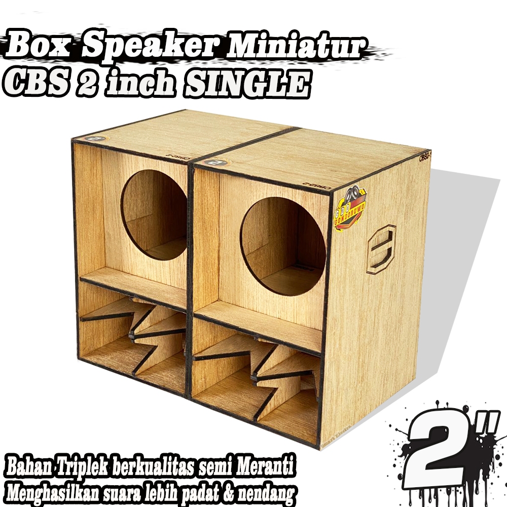 CBS Miniature Speaker Box 2INCH 2 Inch Speaker Box | Shopee Philippines