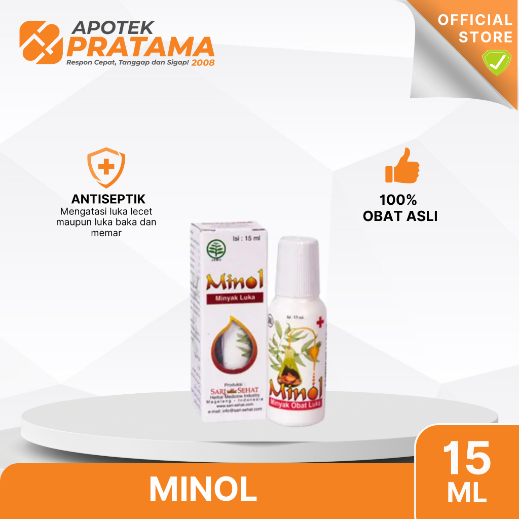 MINOL 15ML MINOL ANTISEPTIC WOUND/ | Shopee Philippines