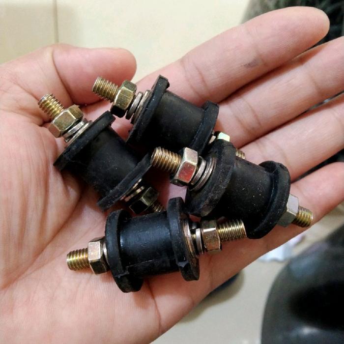MESIN Rubber engine mounting rc boat engine M6 (4pcs) | Shopee Philippines