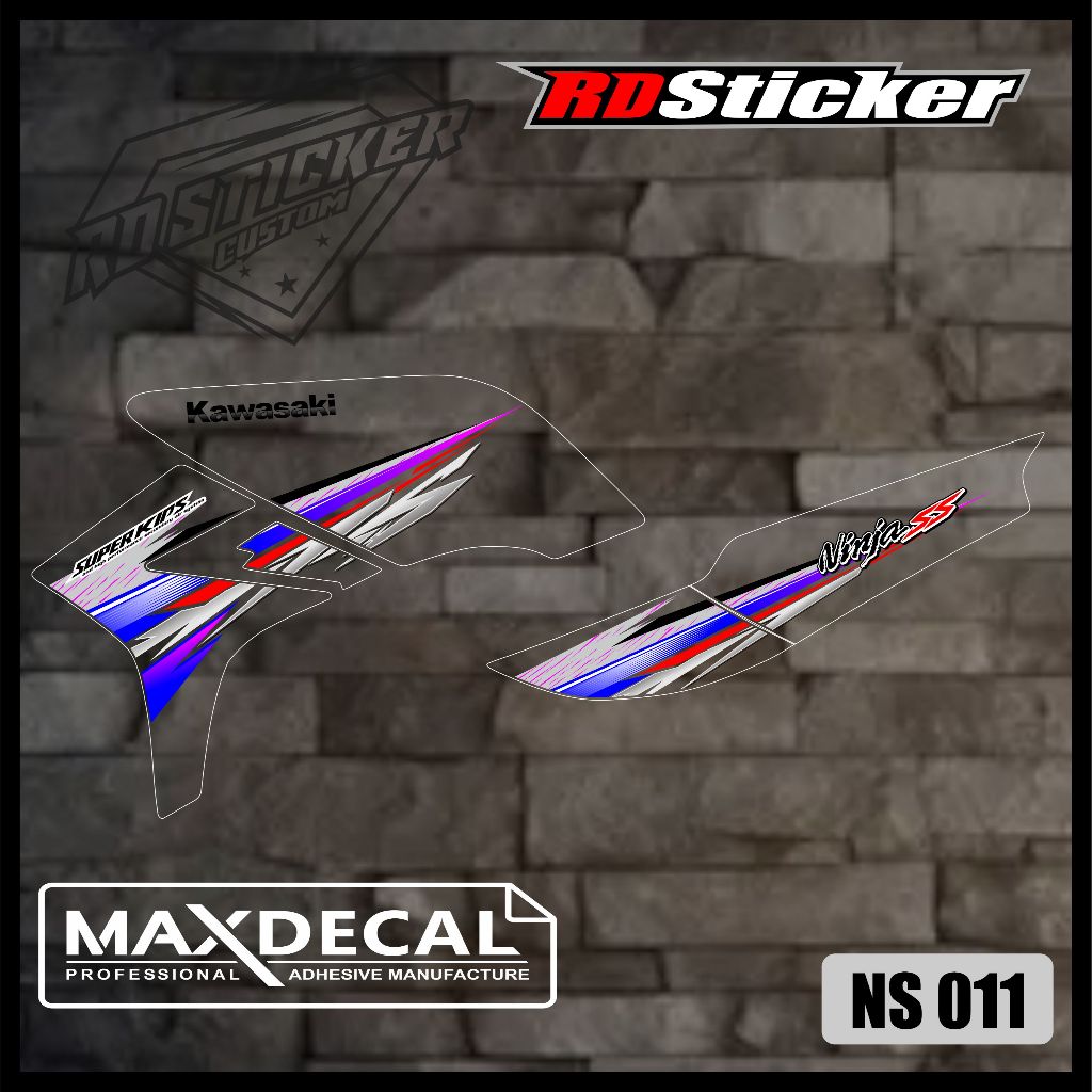 NINJA SS STRIPING NINJA R/ (TRANSPARENT) | Shopee Philippines