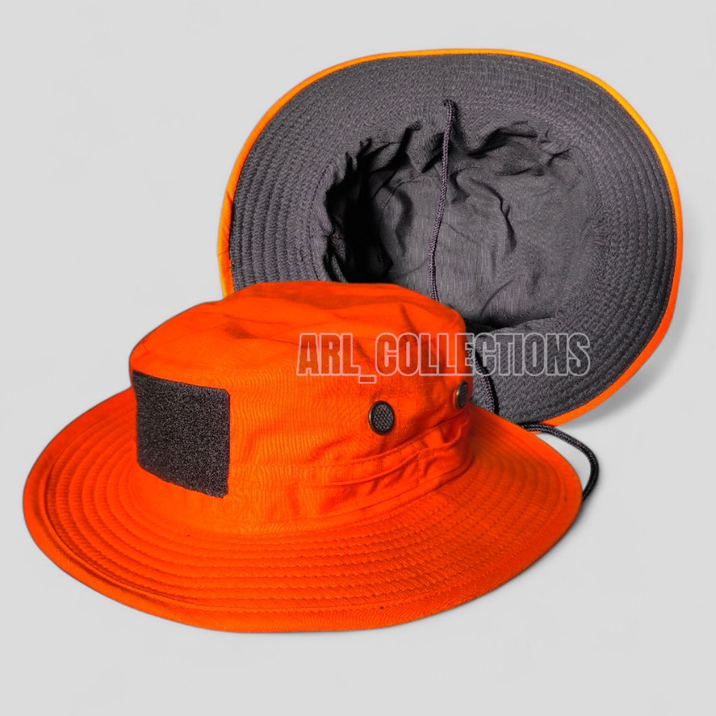 Tactical outdoor jungle hat orange bpbd bnpb sar rescue full wire ...
