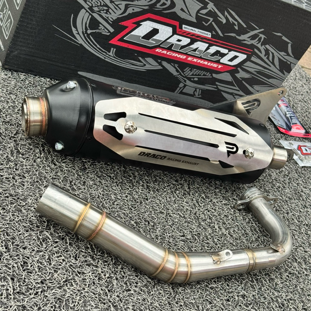 Draco racing Standard Type AX2 Black Mio sporty smile soul | Shopee ...