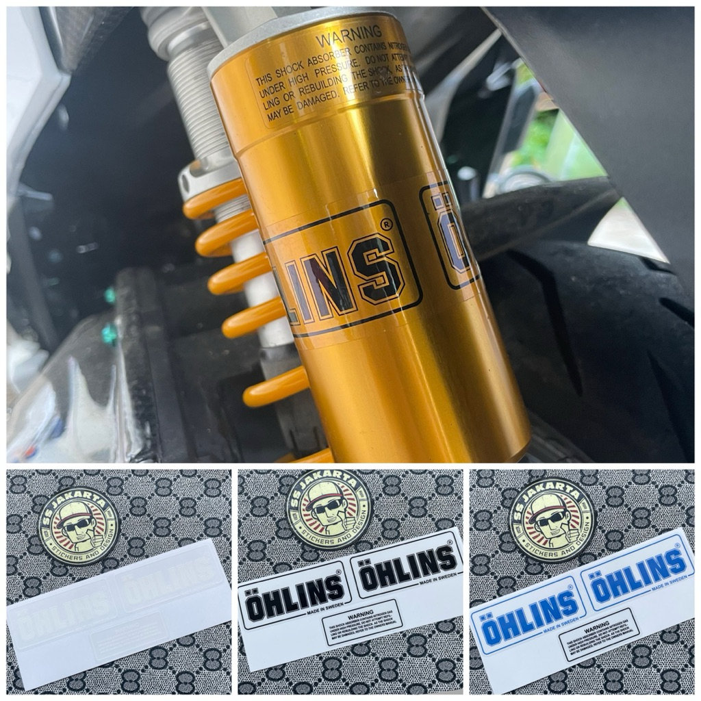 Ohlins Transparent Princutt Shock Rear Tube Sticker | Shopee Philippines