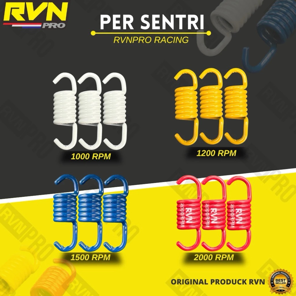 1000 RPM 1500 RPM 2000 RPM 1 SET OF 3 PCS AUTOMATIC SPRING DOUBLE ...