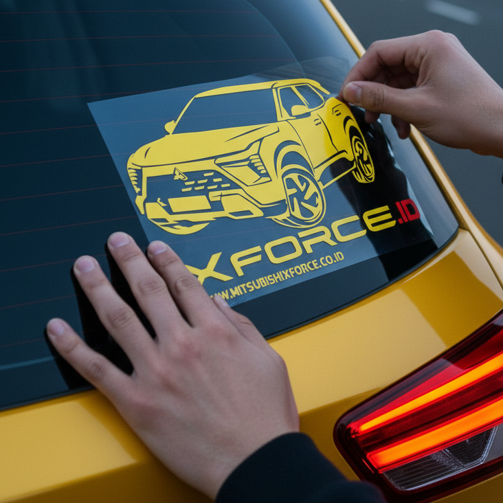 Mitsubishi XFORCE Car Sticker | Shopee Philippines