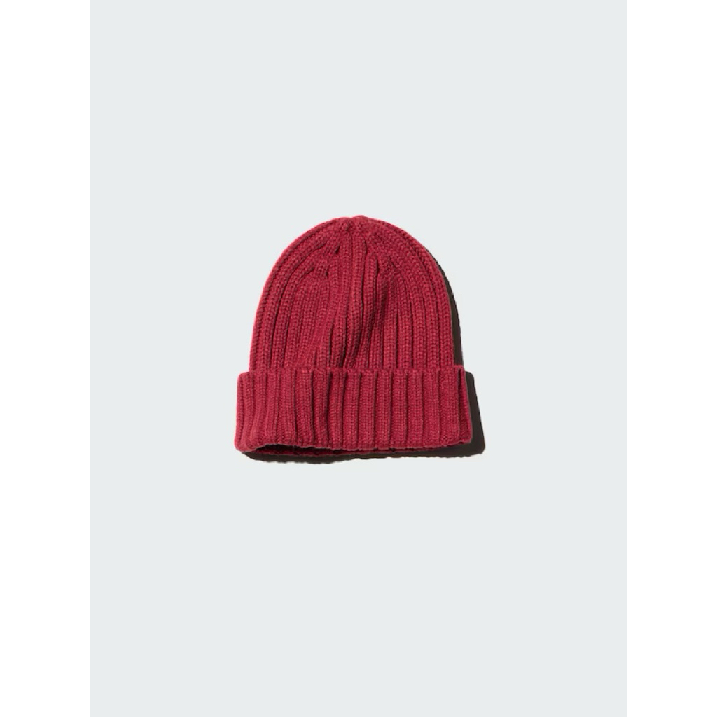UNIQLO Kids Heattech Original Knit Beanie Rib Hat | Shopee Philippines