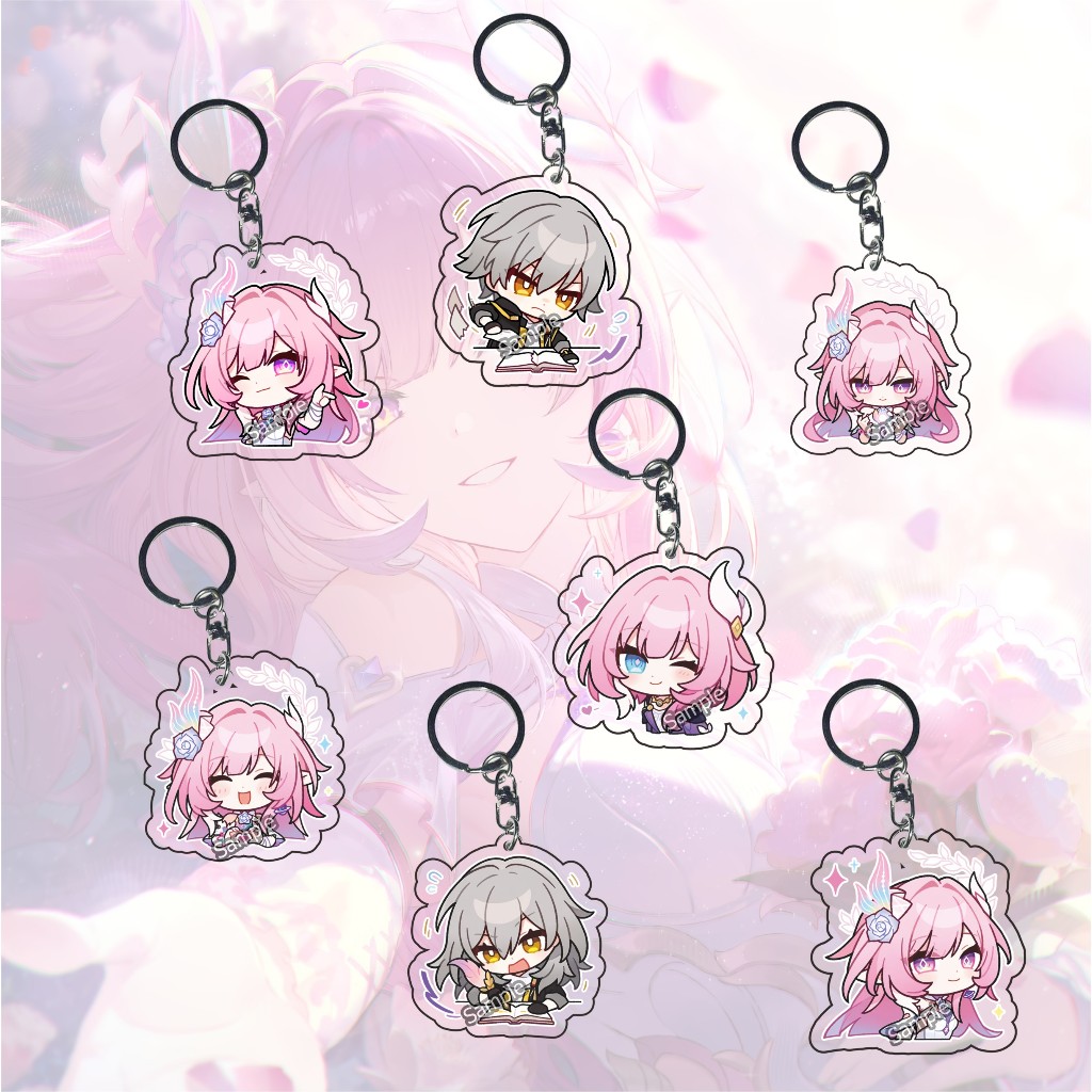GANTUNGAN Honkai Star Rail Cyrene Keychain ALL part 02- HSR - Anime ...