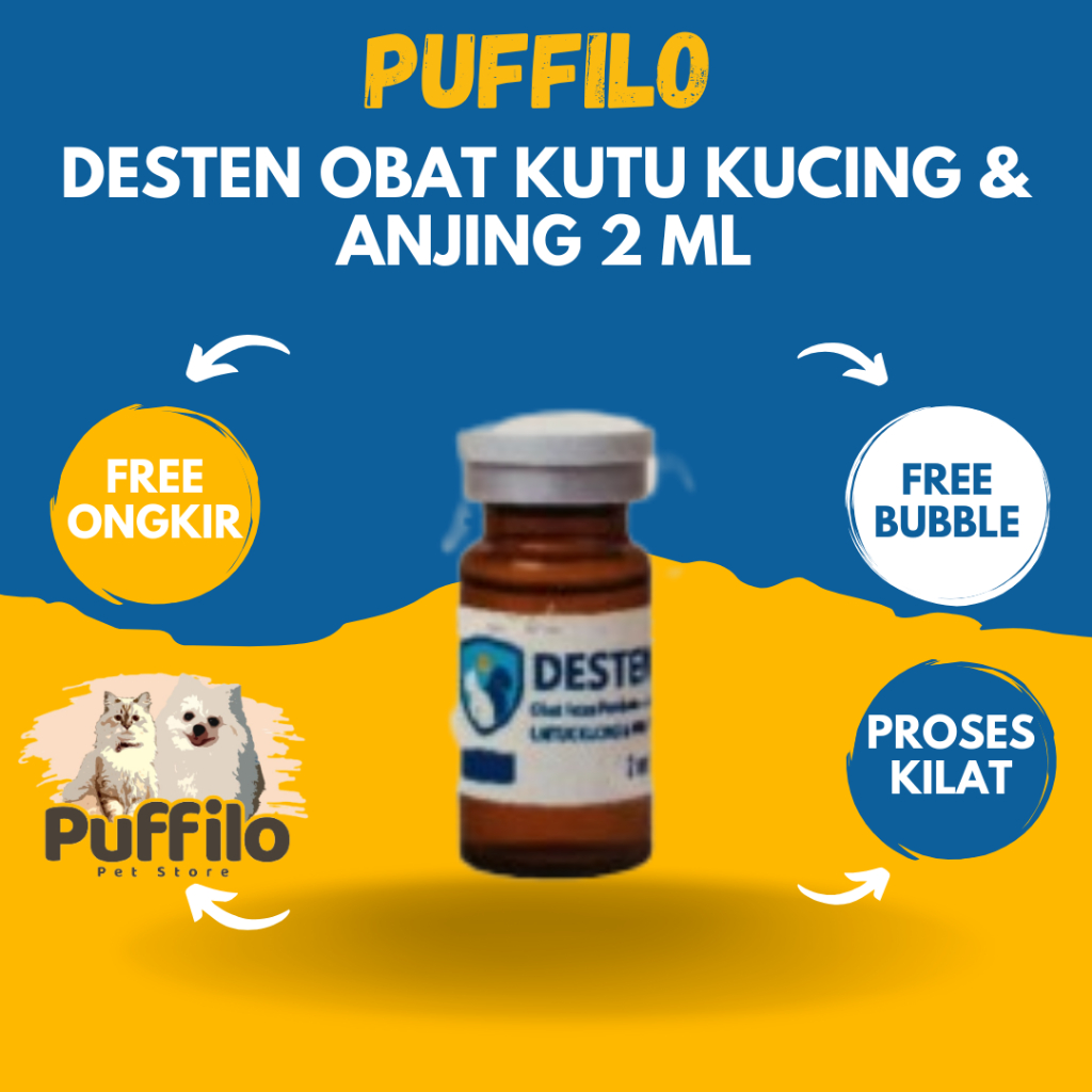 Desten 2Ml Flea Treatment for Cats and Dogs | Shopee Philippines