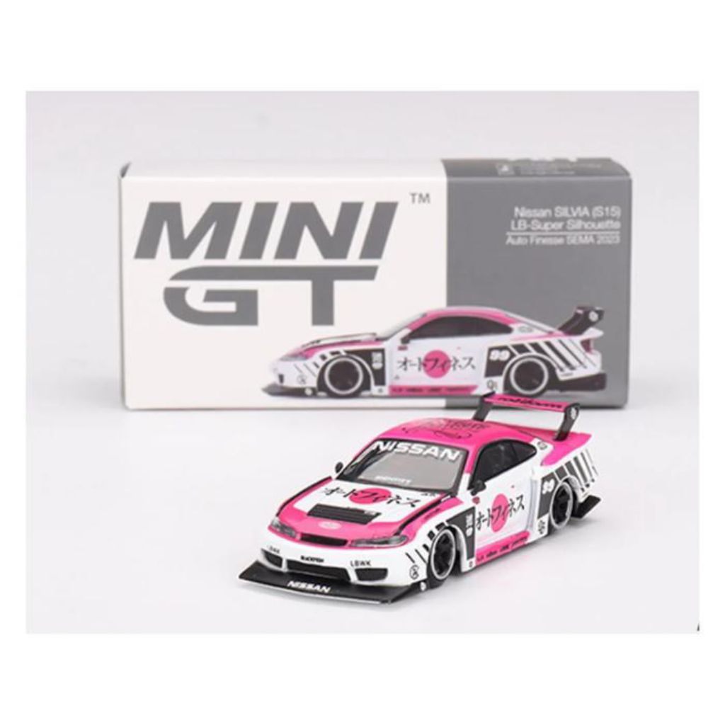 Mini GT LB Super Silhouette Nissan Silvia S15 Auto Finese SEMA 2023 ...
