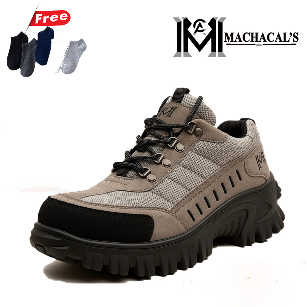 MACHACAL'S - Steel Toe Safety Shoes for Project | Comfortable Anti-Slip ...