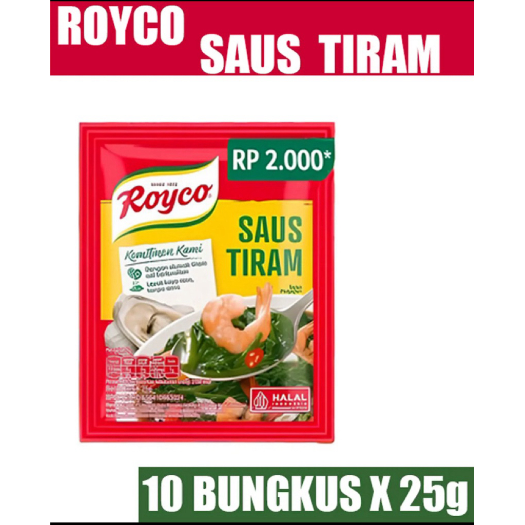 Royco Oyster Sauce Sachet 25gr*10 Sachets | Shopee Philippines