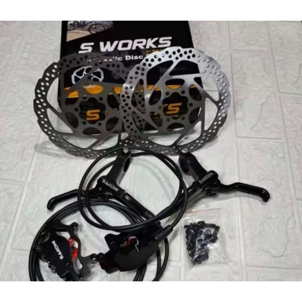 Hydraulic Brake set disc Brake Brake set Sworks Sakoni Mtb Seli Minion ...