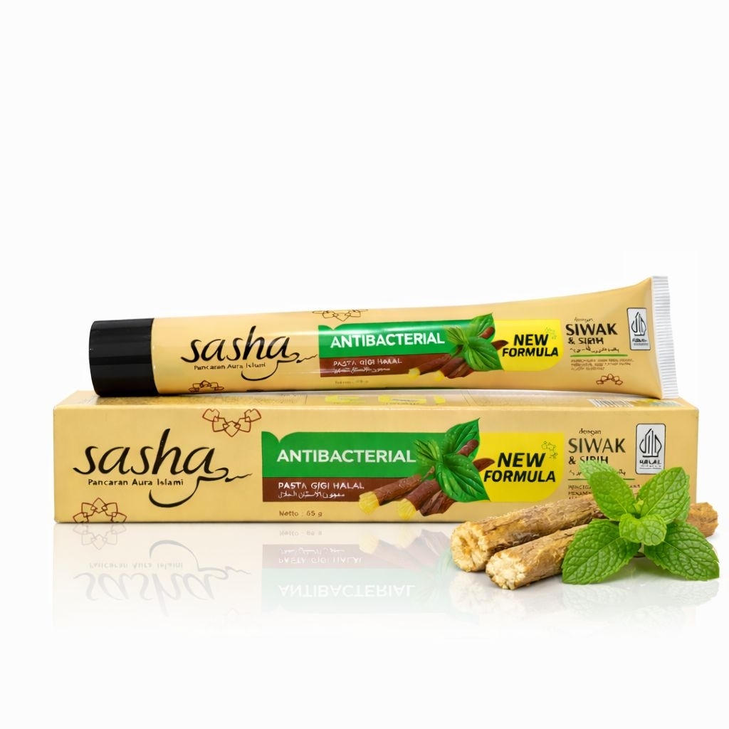 Sasha Siwak Antibacterial Toothpaste 65g | Shopee Philippines