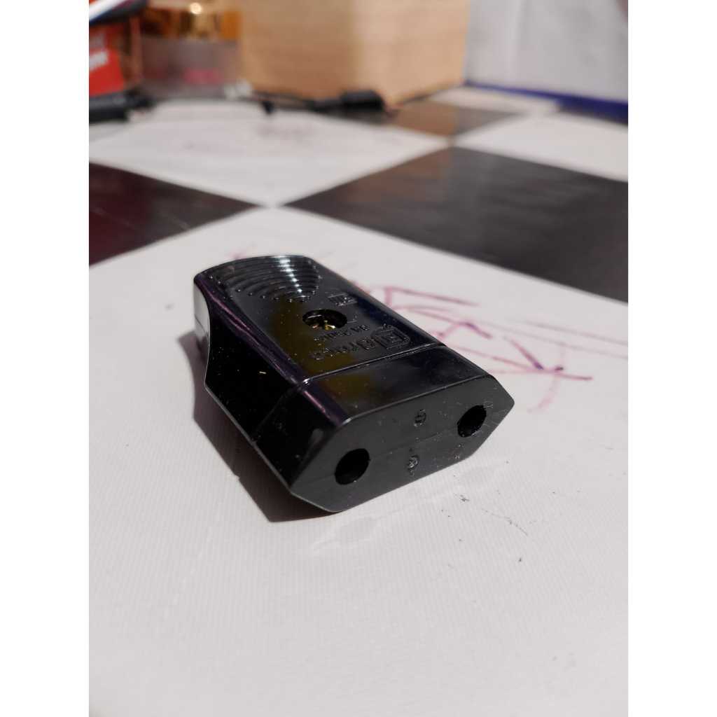 Black Flat Plug Counter Female Plug | Shopee Philippines