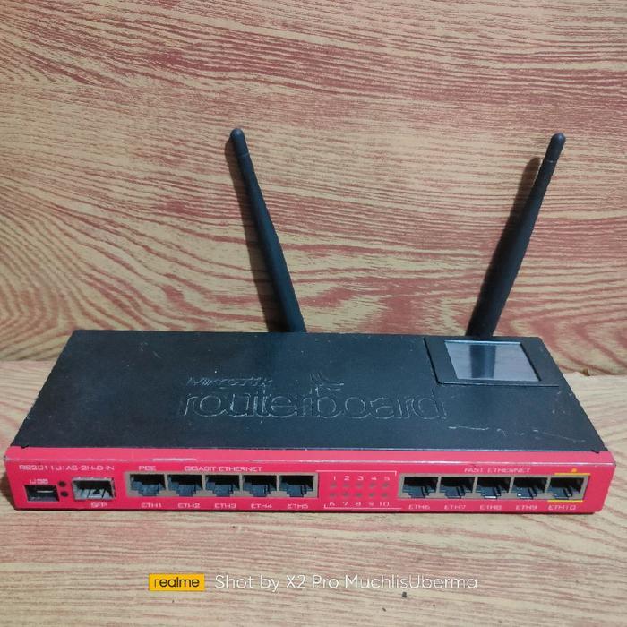 MIKROTIK MicroTik RB2011UiAS-2HnD-IN Router (RB2011UIAS2HNDIN) | Shopee ...