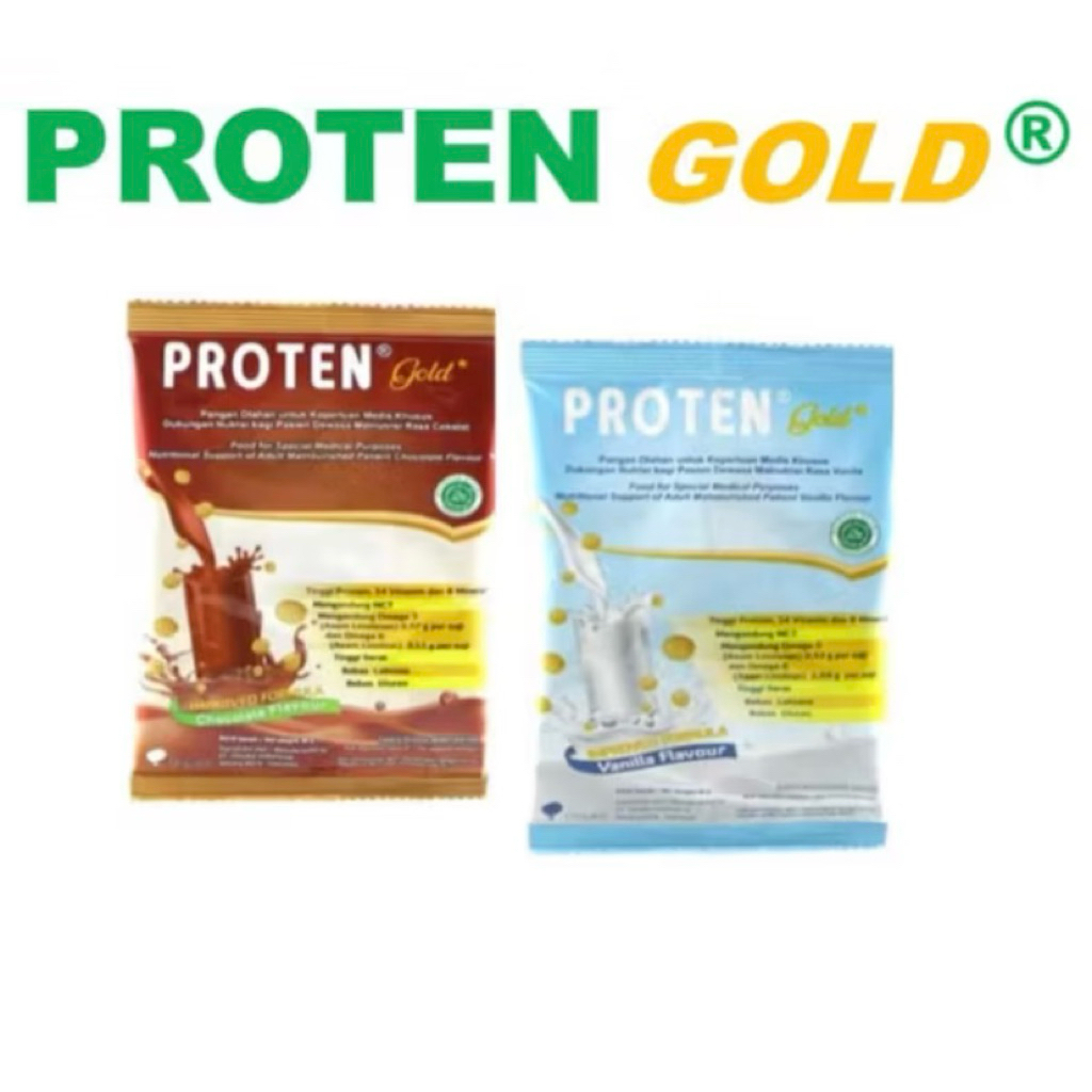 Proten Gold High Protein & Antibacterial Soy Milk 1 Box Contains 20 ...