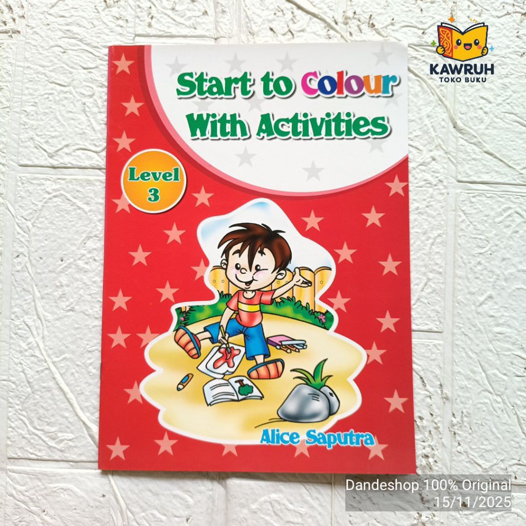 Start To Color With Activities (Level 3) by Alice Saputra - Hello Kids ...
