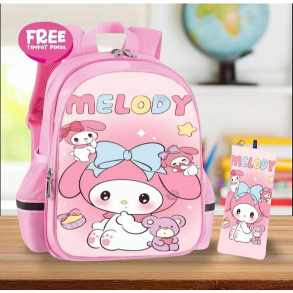 BBS Kuromi Backpack for Kindergarten and Elementary School Girls ...