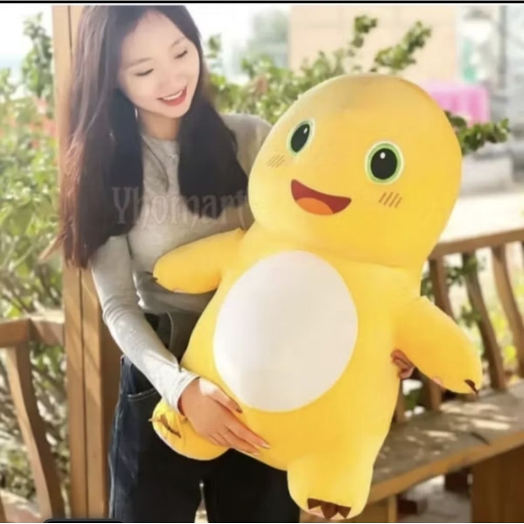 MINISO Nailong doll size 45/nalong yellow dino cute gemoy dollminiso ...