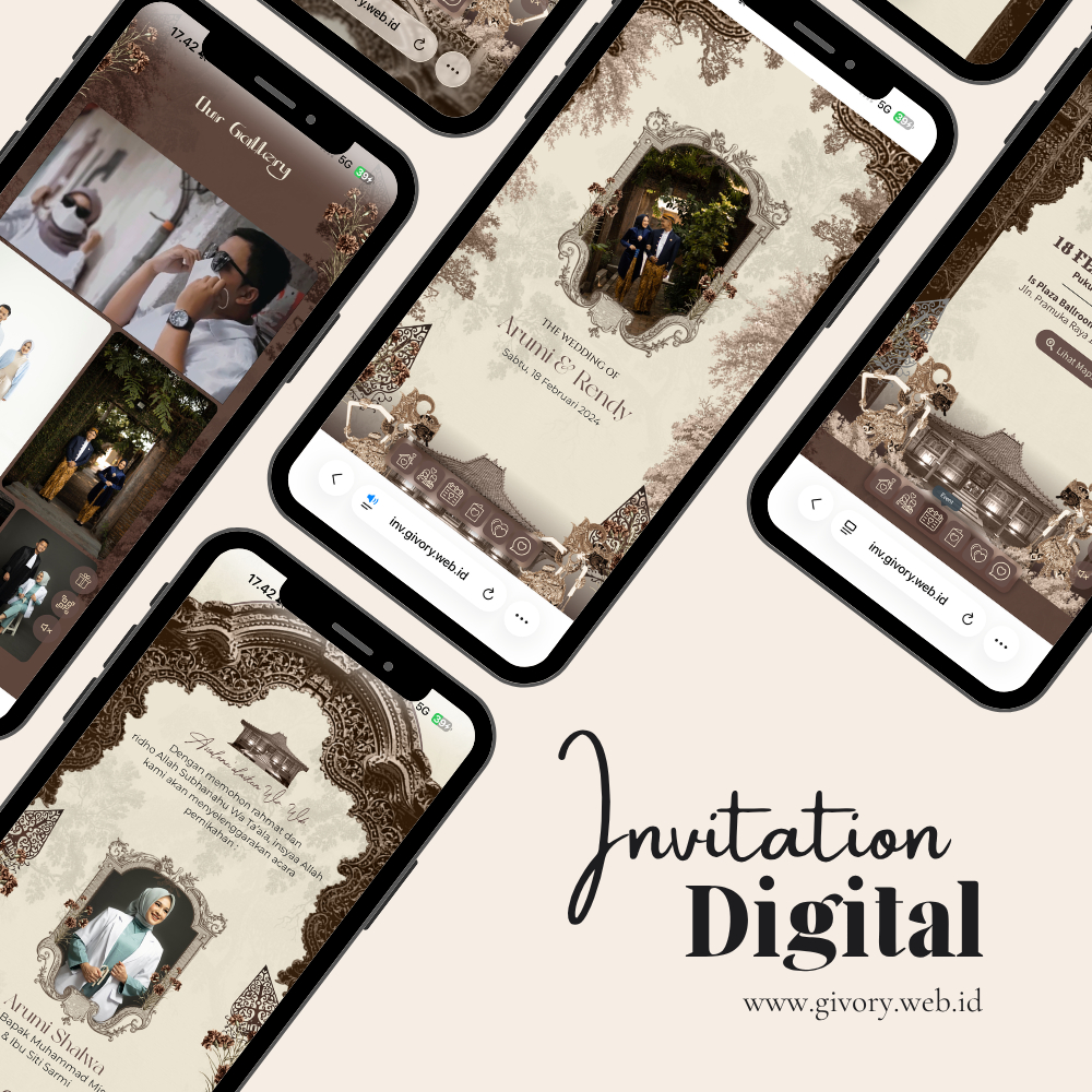 010 Luxury Digital Invitation Luxury Wedding Website | Exclusive Web ...