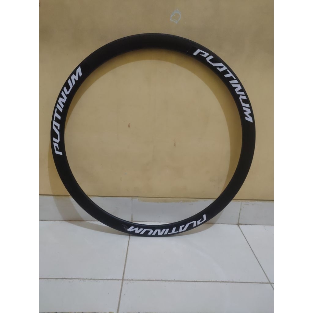 700c PLATINUM fixie racing bike rims 4cm high 36h unit | Shopee Philippines