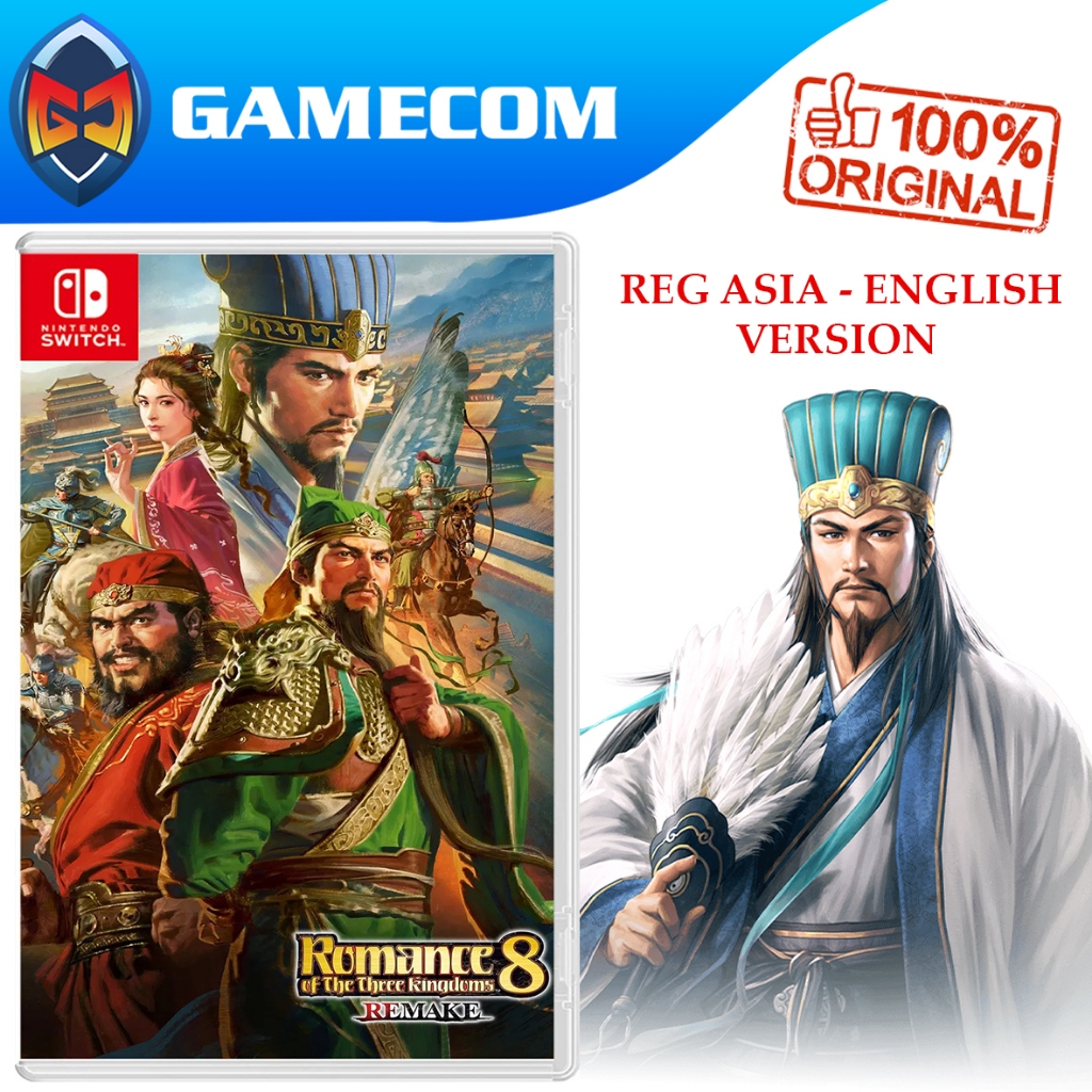 Romance of the Three Kingdoms 8 Remake ROTK 8 Remake Game Nintendo ...