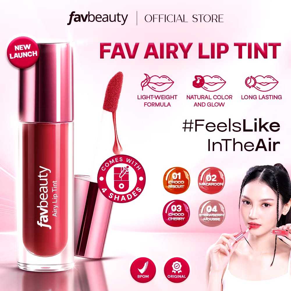 MEMEY | FAV BEAUTY Fav Airy Lip Tint | Shopee Philippines