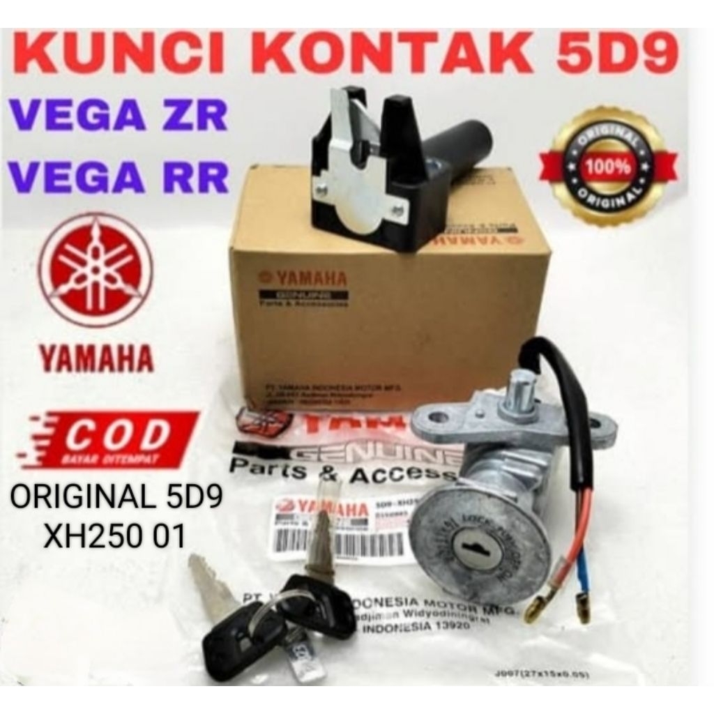 VEGA CONTACT KEY ORIGINAL VEGA RRZR 5D9 XH250 01 | Shopee Philippines