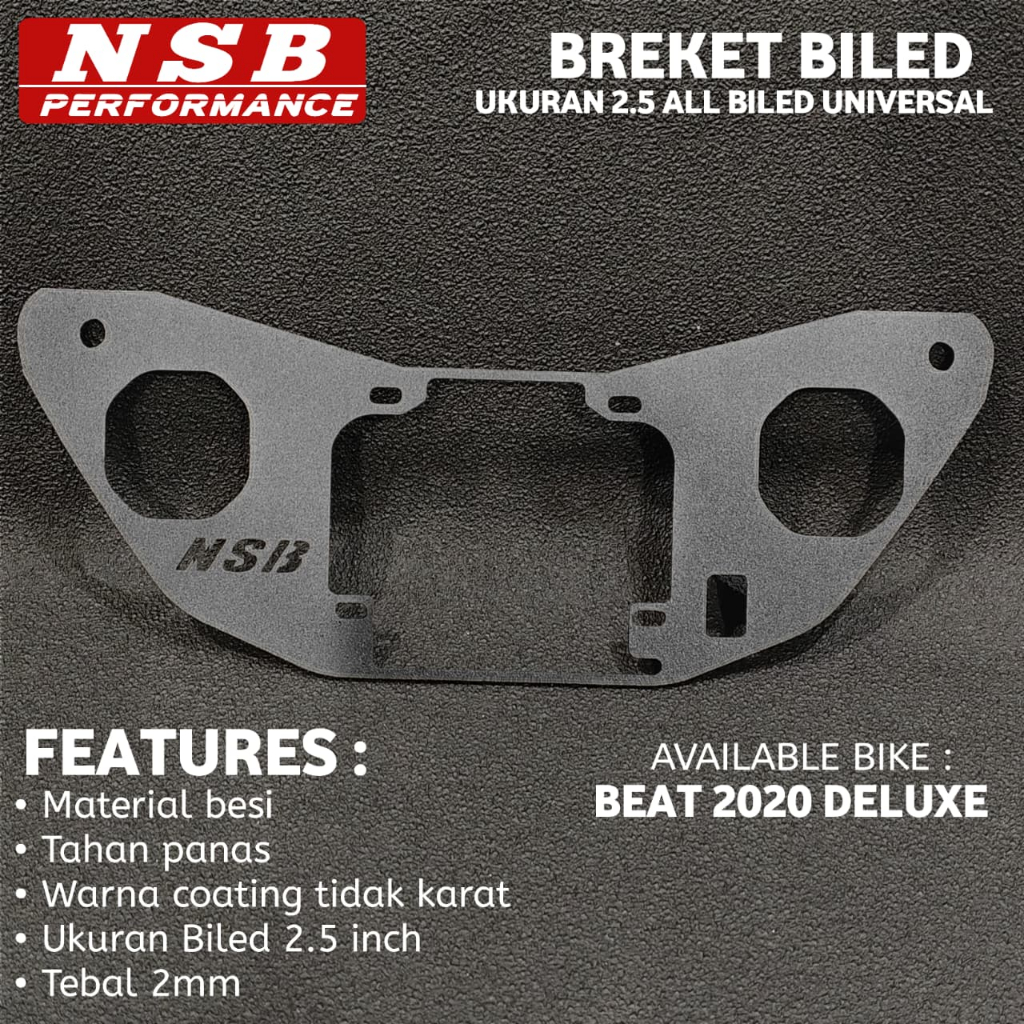 BRACKET BRACKET FOR BILED PROJECTOR LAMP PLUS SMALL LED NSB 2.5 INCH ...