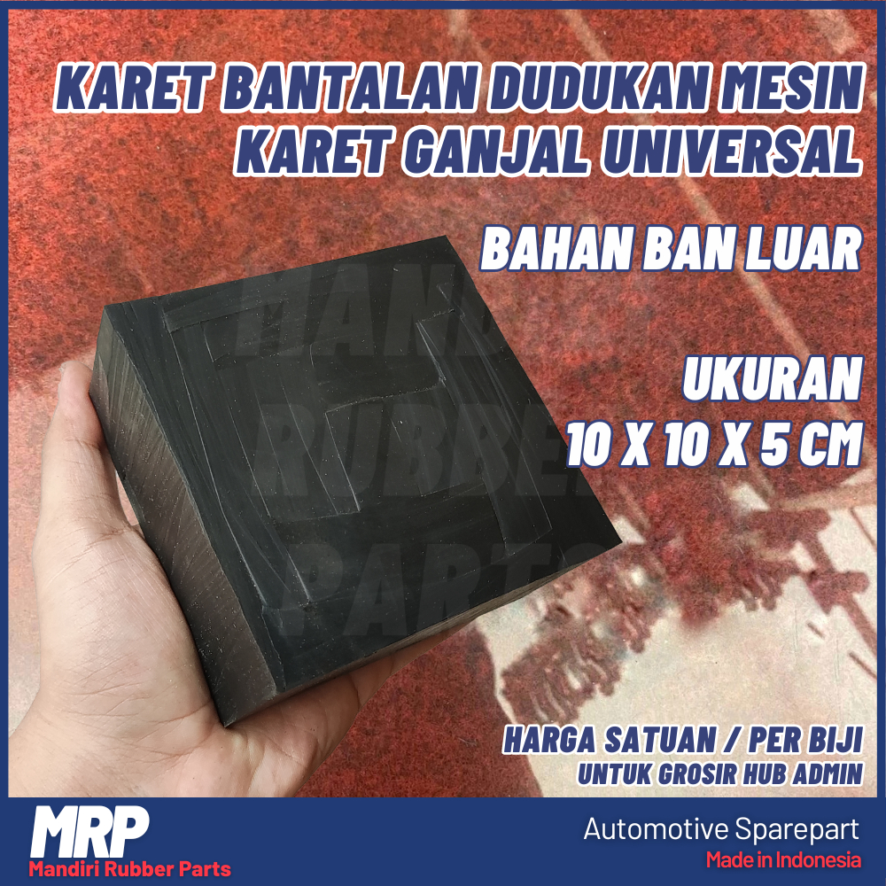 MESIN Rubber Engine Mount Cushion Rubber Chock Universal Rubber Chock ...