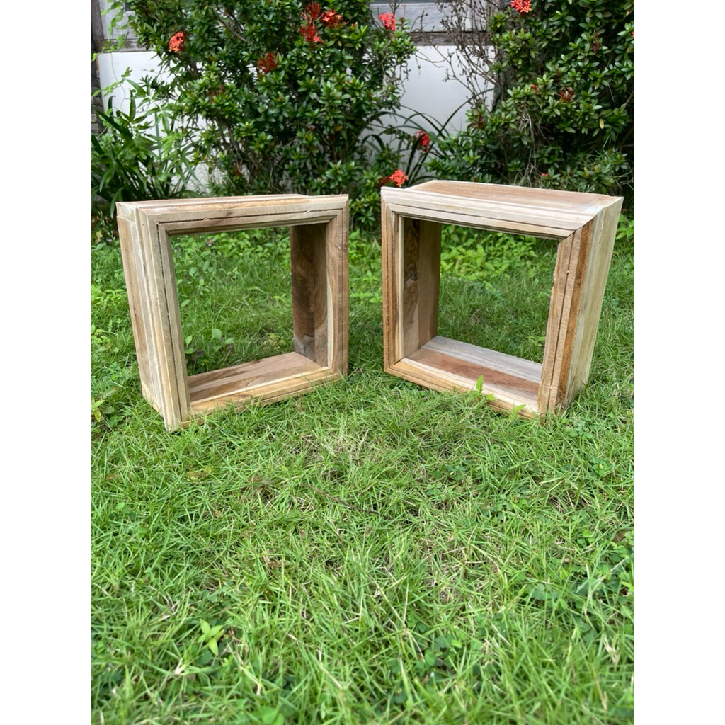 Teak wood louver, square shape | Shopee Philippines
