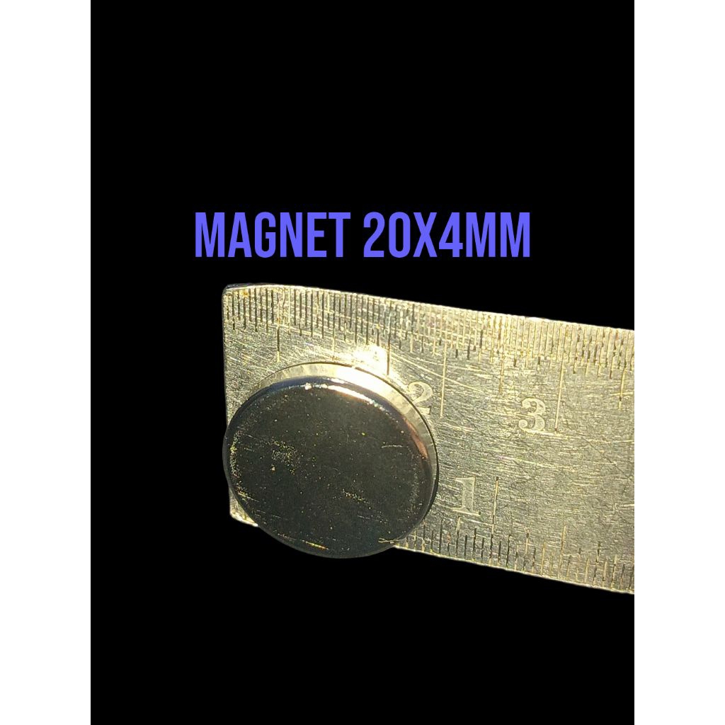 Neodymium Magnet 20x4mm Neodymium Round Coin N52 20mm*4mm STRONG ...