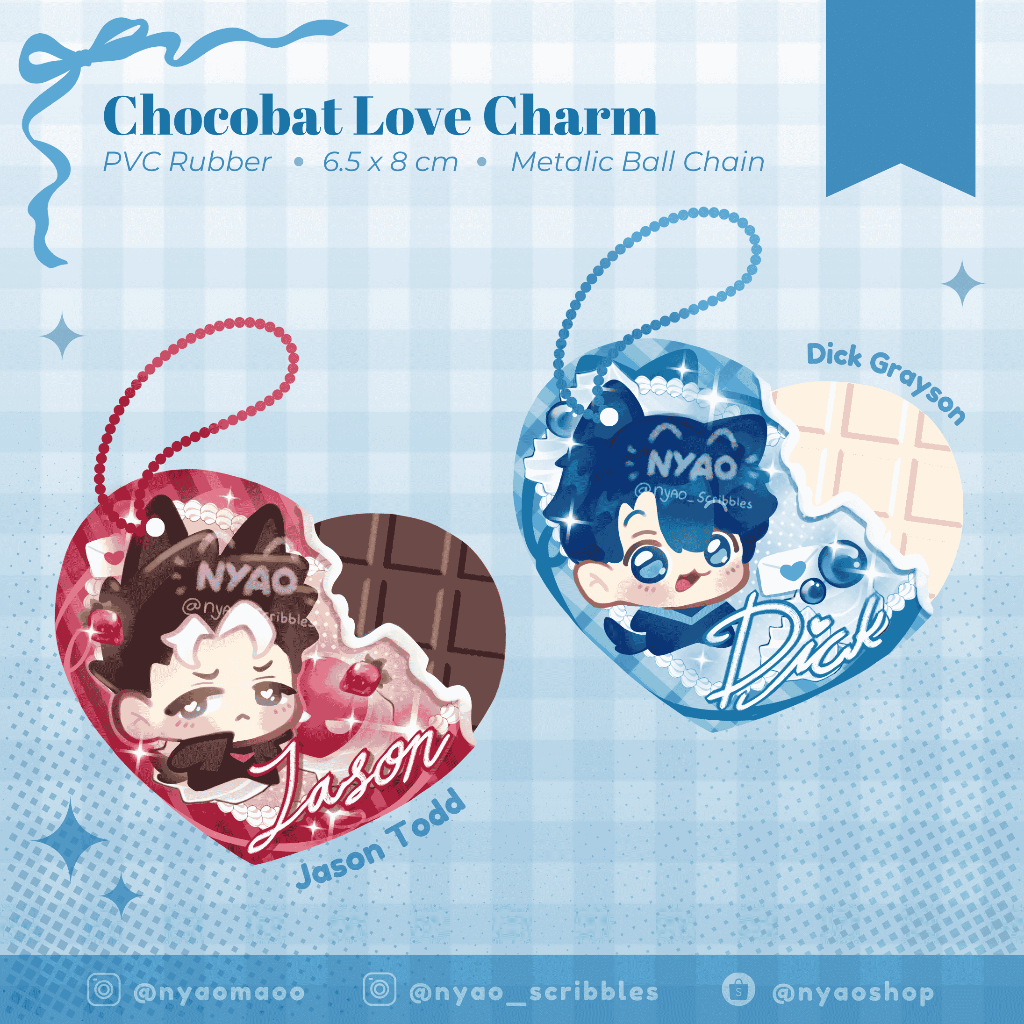[ DC COMICS ] Dick & Jason Choco Charm | Shopee Philippines
