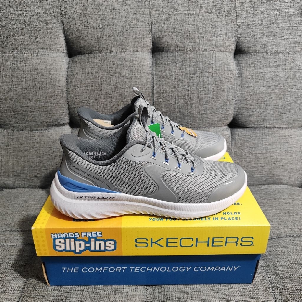 Skechers BOUNDER 2.0 EMBERN Men's - Grey [232945/GRY] | Shopee Philippines