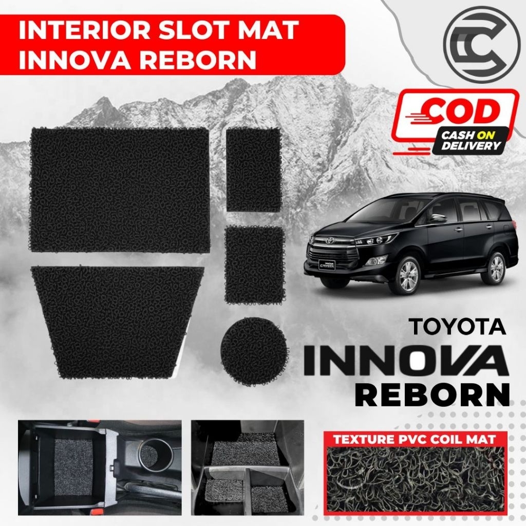 Innova Reborn Interior Slot Mat Innova Reborn Door Pocket Mat/ Innova ...