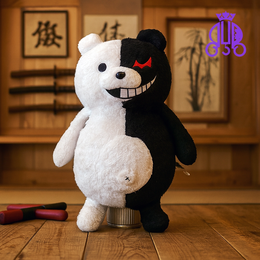 Monokuma bear character doll | Shopee Philippines