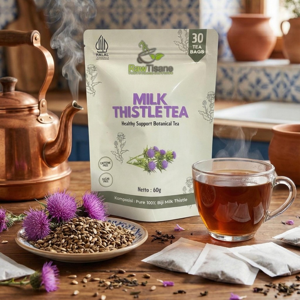 RAW TISASE Thistle Milk Seed Tea | Milk Thistle Tea | Milk Thistle ...