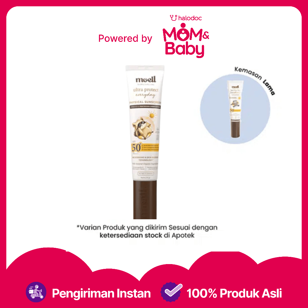Moell Ultra Protect Everyday Physical Sunscreen SPF 50+ (PA++++) 30 g ...