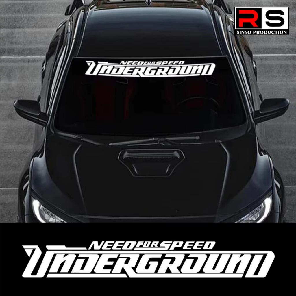 Cool Car Sticker NFS Need For Speed Most Wanted Racing Waterproof Car ...