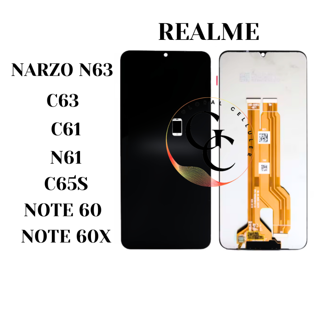 Lcd Realme C61 C63 N61 C65S Narzo N63 Note 60 Note 60X Original (LCD ...