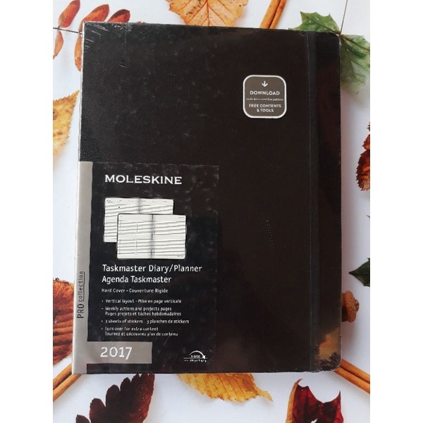 Moleskine Taskmaster Notebook Diary Planner Agenda Journal Journal 2017 ...