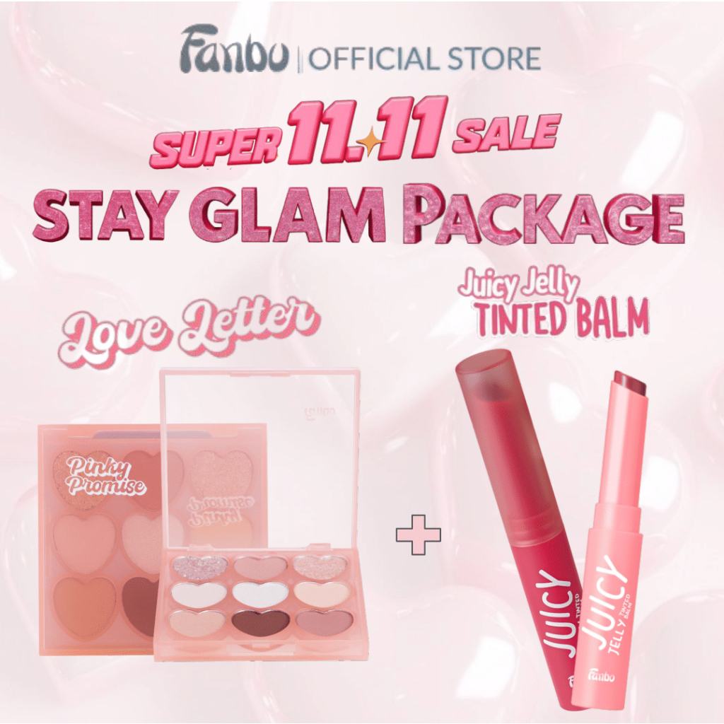 (PO-14 days) - Stay Glam Bundle - Fanbo Love Letter Pigmented Eyeshadow ...