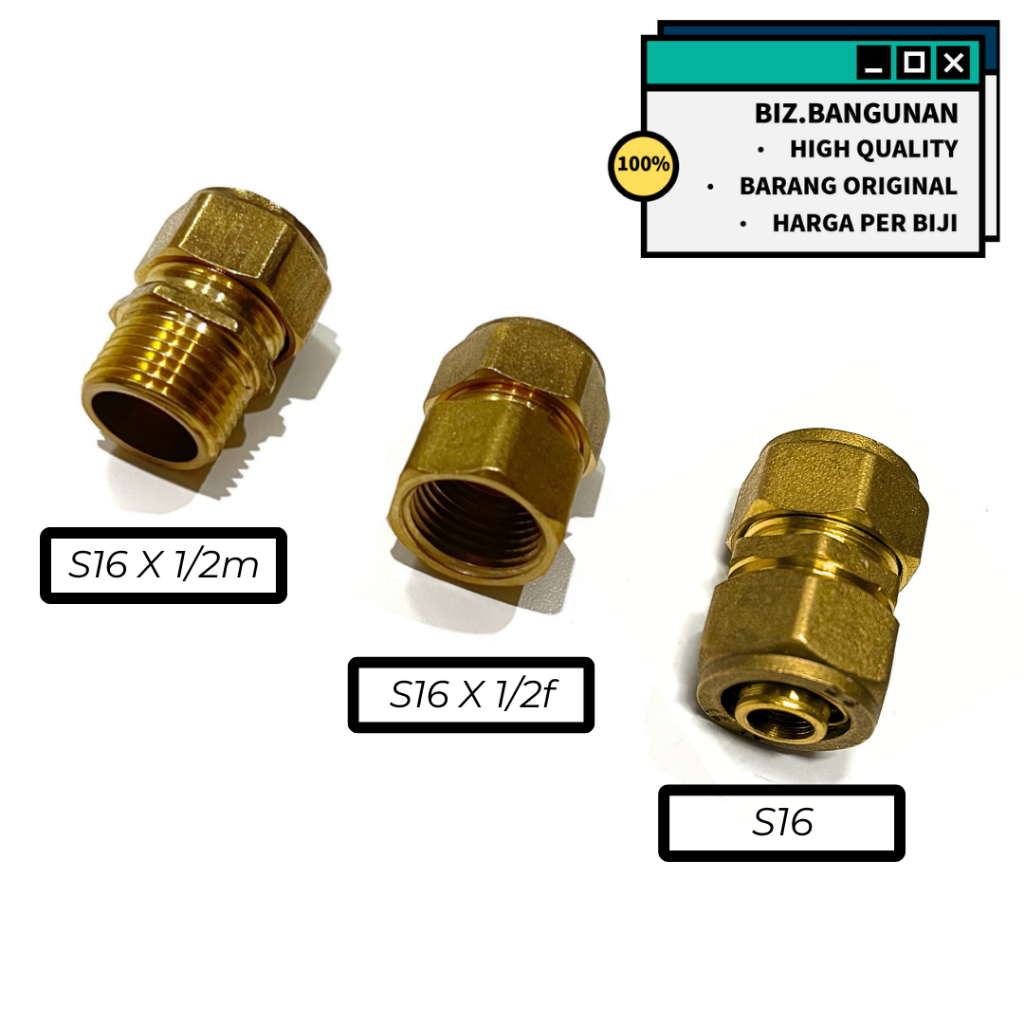 BRASS NEPEL SOCKET 1/2